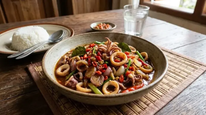 Resep Tumis Cumi Empuk dan Tidak Alot, Praktis untuk Menu Rumahan