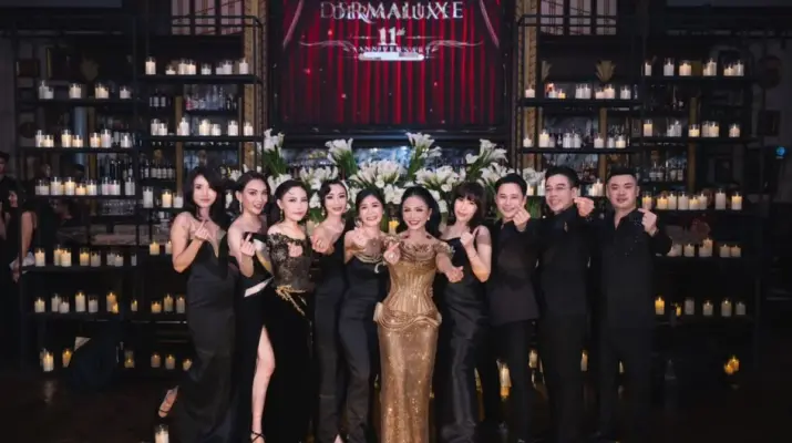Krisdayanti Hadiri Perayaan 11 Tahun Dermaluxe, Dukung Perkembangan Industri Estetika Medis